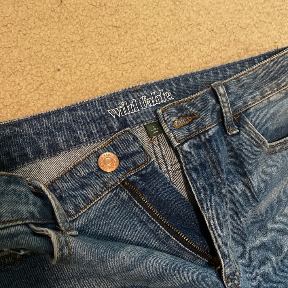 High Waisted Wide Leg Jeans